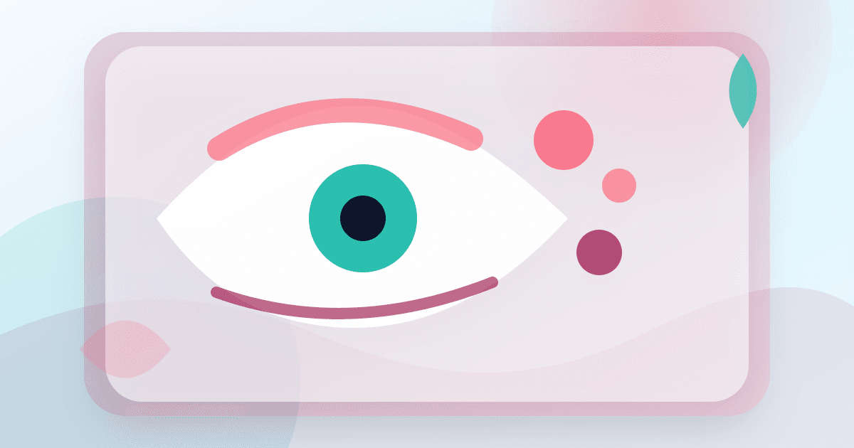 Illustration of eyelid skin inflammation affecting tear film and eye comfort